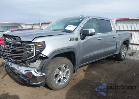 2025 GMC Sierra 1500 4Wd Short Box Slt z USA, uszkodzony, nr VIN 3GTUUDED9SG205386